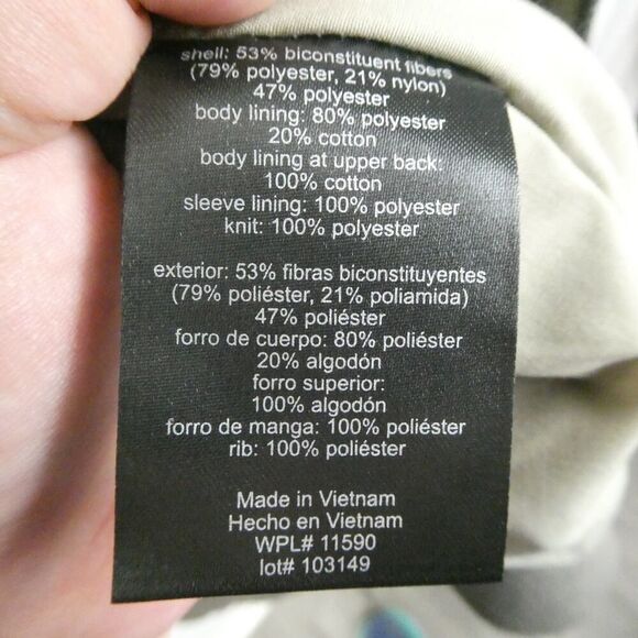 Weatherproof Micro Suede Bomber Golf Water Resistant Multi Lined Jacket Coat XL - Picture 9 of 13